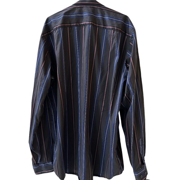 BUGATCHI Men’s Long Sleeve Dress Shirt, Size XXLT. - Picture 2 of 9